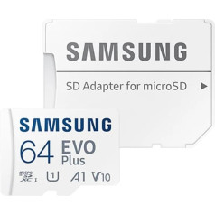 Atmiņas karte microsd mb-mc64sa eu evo plus 64gb + adapteris