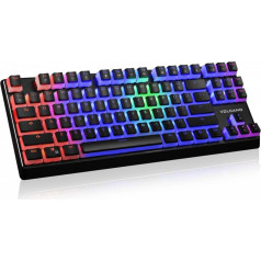 Volcano lanparty vadu mehāniskā rgb tastatūra