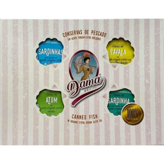 DAMA BRAND Gift Set – Fish Variation – Preserved and Wrapped by Hand / Portugal