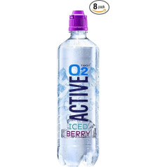 Active O2 Iced Berry vienreizlietojamā iepakojumā 8 x 750 ml