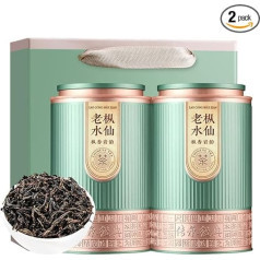 Puiki Kinijos senoji eglė Narcizas Wuyi Originali Narcizų Alpių Oolong arbata 125g * 2