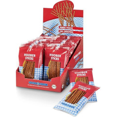 Huober, Bio Sticks Mazās sāls nūjiņas porciju maisiņā, 30 iepakojumi pa 40 g, 1,2 kg (30 x 40 g)