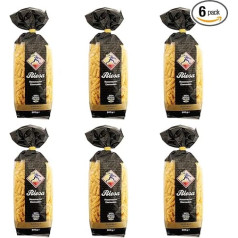 Riesa Goldtraum Spirals (6 x 500 g) Pasta, Spirelli, Riesa Pasta, Pasta, Pack of 6