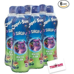 Capri-Sun Monsteralarm sīrups 600ml | Vegāns | Dzēriens ar augļu saturu (6)