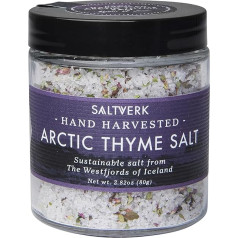 Saltverk Sea Salt from Iceland with Arctic Thyme (90g)