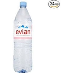 Minerālūdens Evian, 1,5 litra, 24 gab.