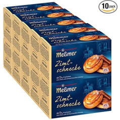 Meßmer Cinnamon Snail, 18 maisiņi, 10 paciņas (10 x 45 g)