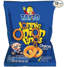 Tayto Jonnie Sīpolu riņķi 50 x 28g