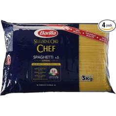 Barilla Selezione Oro Chef spageti Nr. 5, 4 gab. iepakojumā (4 x 3 kg)