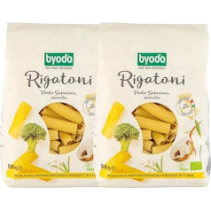 Byodo Organic Light Rigatoni (2 x 500 g)