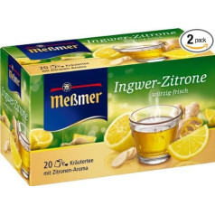 Meßmer Ginger Lemon 20 TB Iepakojums 2 x 35 g