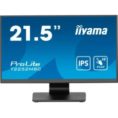 Monitors 22 collu t2252msc-b2 10 pt. poj,ips,hdmi,dp,2x1w,7h