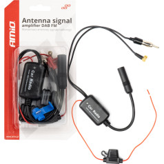 Antenos signalo stiprintuvas 12v dab fm -04134