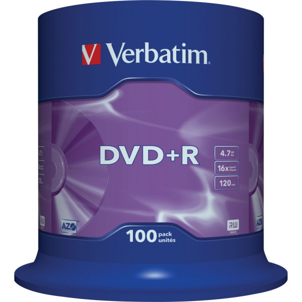 Dvd+r 16x 4.7gb 100p cb 43551