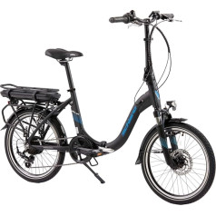 F.lli Schiano Solar 20 Inch E-Bike Pedelec, Electric Bikes for Men / Women up to 25 km/h Folding Bike with Motor Shimano Gear Gear Comfort Bicycle for Adults Bicycle Electric Bicycle