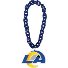 FanFave Unisex pieaugušo Los Angeles Rams NFL 3D magnēts, zils, viens izmērs