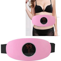 Vēdera novājēšanas masieris, elektriskā novājēšanas josta uzlādējama uzlabo ķermeņa vēdera masāžas aparātu Fat Burning Belly Massager Body Massager