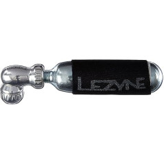 Lezyne sūknis CO2 Twin Speed Drive, spīdīgs sudraba krāsā, 16 g, 1-C2-TSPDR-V106