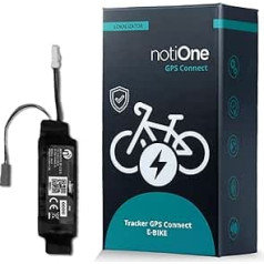 notiOne® GPS izsekošanas ierīce E-Bike, kas saderīga ar Shimano velosipēdu ar elektromotoru, ar signalizāciju par zādzību, bez ABO | Atrašanās vietas uzraudzība reāllaikā