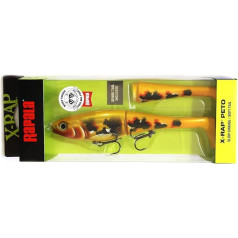 Rapala - X-Rap Peto Makšķerēšanas māneklis - Mākslīgais māneklis ar mīkstu zivs astīti - Saldūdens spininga māneklis - Darbības dziļums 0,5-1m - Ražots Igaunijā