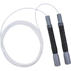 EliteSRS Beginners Skipping Rope ar gariem rokturiem, ērts putu rokturis, saskaņota PVC aukla fitnesam, izturības treniņiem