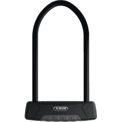 ABUS Granit Plus 470 U-Lock + SH B kronšteins - velosipēdu slēdzene ar Plus cilindru kā aizsardzību pret bojājumiem - ABUS drošības līmenis 12