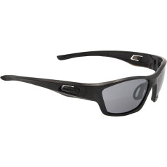 Swiss Eye Tactical Tomcat šaušanas brilles Smoke Polarized Black