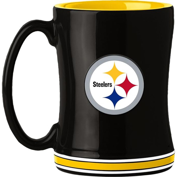 Logobrands Pittsburgh Steelers Relief krūze, 400 ml