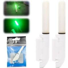 Toerjii Glow Sticks Makšķerēšana Bite Alarm Ūdensizturīgs Light Sticks ar sprādzi LED Bite Alarm Rod Tip Nakts Makšķerēšana Bite Alarm Makšķerēšana Makšķerēšana Rod