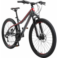 BIKESTAR Hardtail Alumīnija kalnu divritenis Shimano, 21 ātruma pārnesumu pārslēgs, disku bremzes - 26, 27,5, 29 collu riepas - 16, 17, 18 collu rāmis