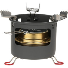 Docooler Camping Outdoor Spirit Alcohol Burner Camping Stove Oven kronšteinu atbalsta komplekts