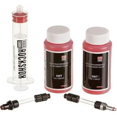 Rockshox Charger Damper Standard Bleed Kit (Komplektā ietilpst 1 šļirce, dzesētāja regulēšanas savienojums, piekares eļļa 3 W)