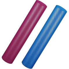 Sport-Thieme Pilates Roller, Pilates Roller Premium Yoga Roller Made of Extra Soft Special Foam 16 x 90 cm Non-Slip Antibacterial Washable 600 g Blue or Burgundy