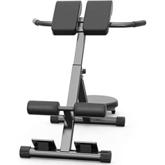 Mājas sporta zāles romiešu krēsls Heavy Duty Regulējams sols muguras pagarinājums Dominal Exercise Equipment slodze 330 mārciņas