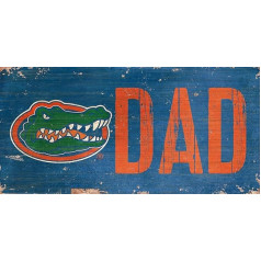 Fan Creations Unisex Adult C0715-Florida: Florida University of Florida Tētis Zīme 6x12 Zīme Komanda 6x12