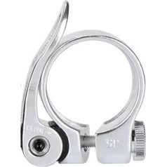 Sakausējuma sēdekļa skava, velosipēda sēdekļa skava 28.6 / 31.8 / 34.9mm Alloy Bike Seat Clamp Aluminium Quick Release Mountain Bike Road Bike Bicycle Seatpost Clamp (krāsa: 34.9mm sēdekļa skava-01)