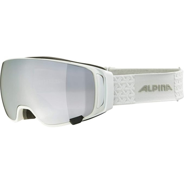 ALPINA Double Jack Mag Q Unisex pieaugušo slēpošanas brilles, mēness pelēkas, viens izmērs