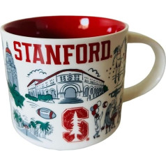 STARBUCKS Stanford University Been There Series Campus Collection 14oz kafijas krūze