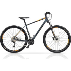 Airtracks 29 collu kalnu velosipēds vīriešu MTB velosipēds Hardtail Fusion 27 Speed Shimano Alivio RD-M3100 SGS - rāmja augstums 42, 46, 50 un 54 - modeļa gads 2024