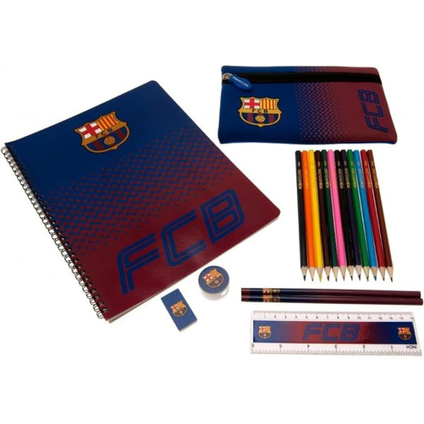 Festival-Fashion FC Barcelona Ultimate kancelejas piederumu komplekts FD Oficiāla futbola dāvana