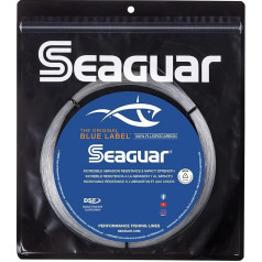 Seaguar L Blue Label Big Game 100 % fluorokarbono žūklės lyno pavadėlis, kelių dydžių