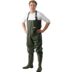 Ocean Budget Waders PVC poliestera audums 500 gr/m² ar Wellington zābakiem 4 līdz 13 izmērs