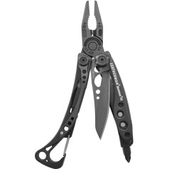 Leatherman Skeletool CX daudzfunkcionāls rīks ar 7 instrumentiem, tostarp knaiblēm, stiepļu griezēju un nazi, daudzfunkcionāls rīks atpūtai un kempingam, nerūsējošais tērauds, onikss