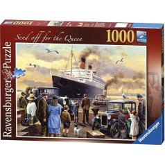 Ravensburger Nosūtījums karalienei Puzle (1000 gabaliņu)