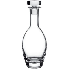 Villeroy und Boch - Scotch Whisky Whiskykaraffe No. 2, Kristallglas Dekanter mit Glasstopfen zum Servieren und Aufbewahren von Branntweinen, 750 ml