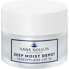 Sans Soucis Dienas krēms SPF 10 50 ml - Sejas kopšanas līdzeklis sausai ādai Mitrinošs līdzeklis Deep Moist Depot