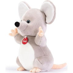 Trudi 23564 Peļu plīša rotaļlieta, pelēka, M