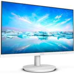 PHILIPS 271V8AW - 27 collu Full HD monitors, iebūvēts skaļrunis, bez mirgošanas (1920 x 1080, 75 Hz, VGA, HDMI), balts