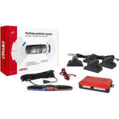 Autostāvvietas sensoru komplekts atpakaļgaitas sensori max rezultātā 4 sensori melni 19 mm kravas automašīnas -02292