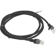 Patchcord cat.5e 1.5m utp melns